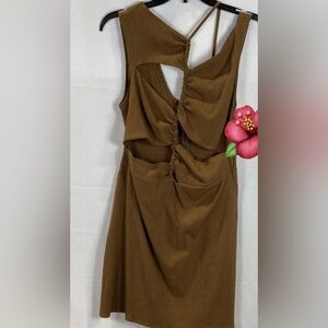 Pull&Bear Textured Brown Apparel